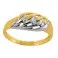 Niespotykany złoty pierścionek 585