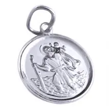 Srebrny medalik św. Krzysztof srebro 925